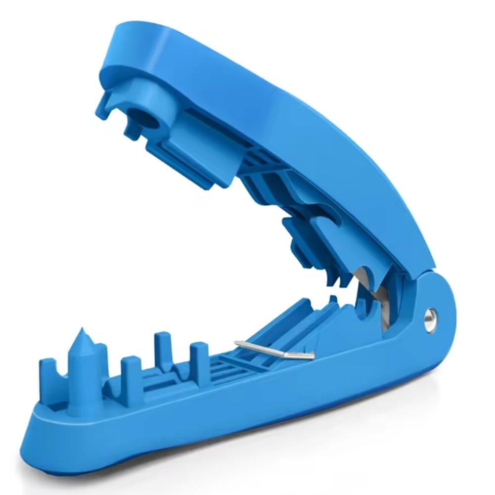 Littimoon 4-in-1 RJ45 Network Cable Tool with Cutting,Stripping,Untangling, and Straightening Functions Applies to STP/UTP Cable