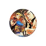 ろくでなしブルース彫金マグネット ろくでなしblues ろくでなしブルース 東京四天王 前田 鬼塚 葛西 薬師寺