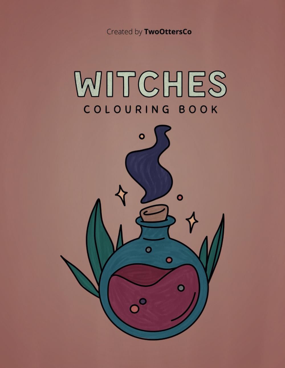 Amazon.com: Witches Workbook Coloring Book | 40+ Page Pagan Colouring ...
