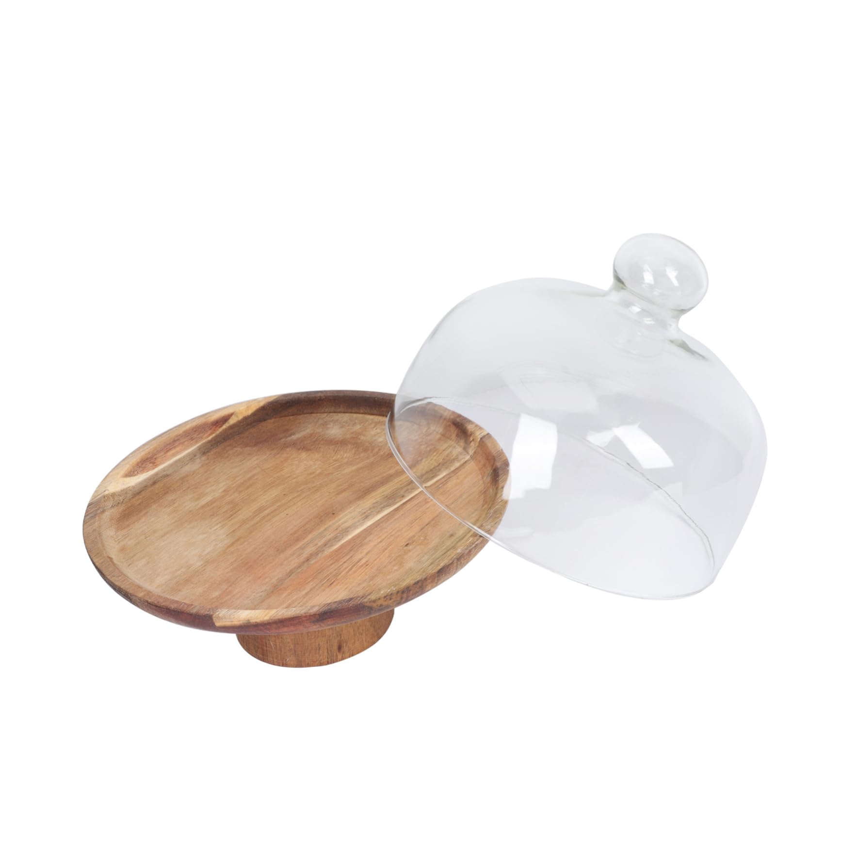 Soporte para Tartas, Soporte para Exhibición de Galletas Y Dulces, Bandeja para Servir Tartas, Plato para Tartas con Pie para Exhibiciones en Tiendas, Hoteles, Fiestas