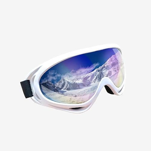 Gafas de esquí y snowboard con protección UV antivaho para hombres mujeres y jóvenes