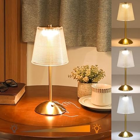 Amingulry Cordless Retro Table Lamp Cover