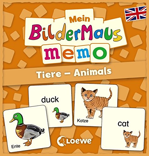 Preisvergleich Produktbild Mein Bildermaus-Memo - Englisch - Tiere - Animals