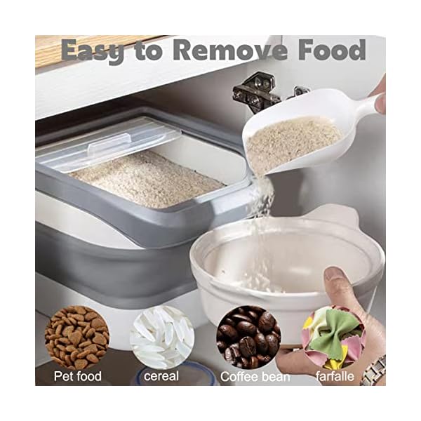 Foldable Kitchen Rice Storage for Pet Food