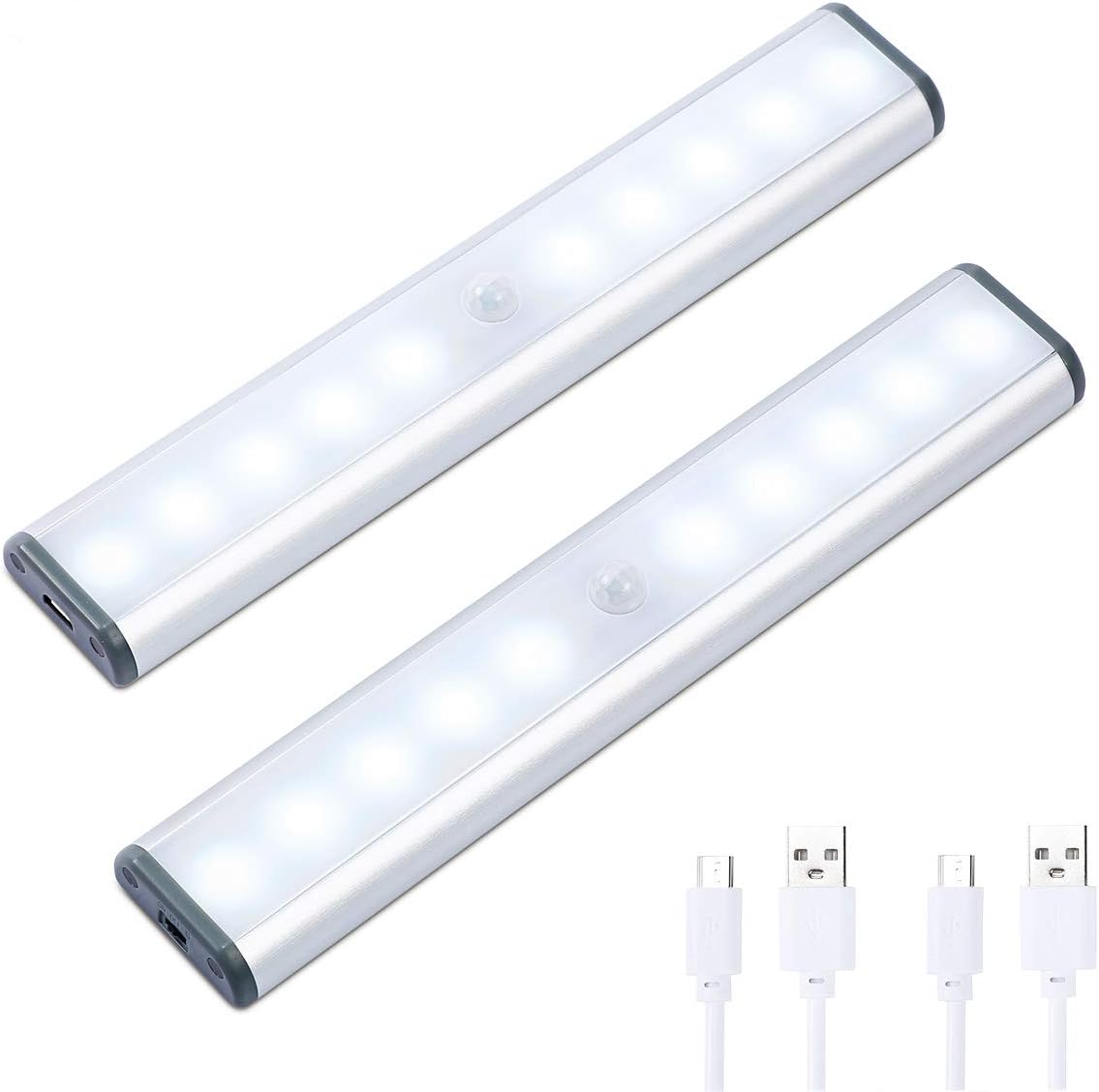 LED Wardrobe Light Under Cupboard Lights,Under Cabinet Kitchen Lights with Motion Sensor Lights Indoor,Cabinet Lights Under Cupboard Lighting [Cool White] [Energy Class A++]