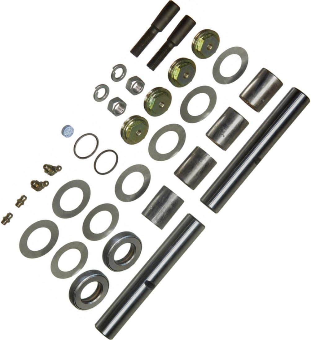Steering King Pin Set for Ford E-250 Econoline Club Wagon 1975 1976 1977 1978 1979 1980 1981 1982 1983 1984 1985 1986 1987 1988 1989 1990 1991 1 PCS Replacement D5UZ-3111B