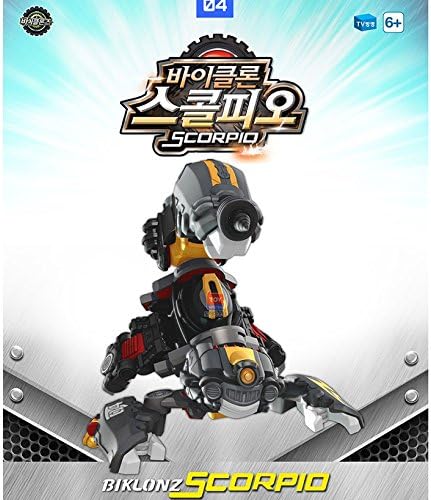 BIKLONZ SCORPIO, KOREAN ANIMATION, KOREAN TOY