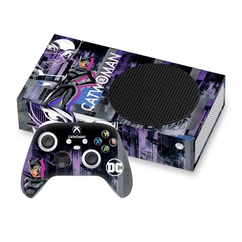 Skin Xbox Series S anti-rayures : autocollant vinyle Catwoman pour manette