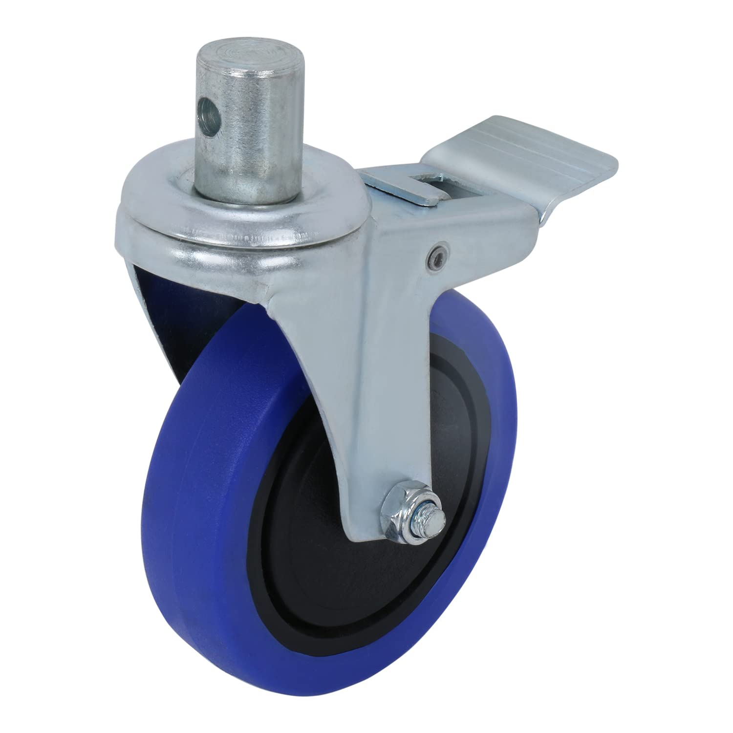 Tradewell Pin type Castor Wheel With Brake System For Hospital Furniture|2 with Break,2w/o break|Color: Blue|For Hospital Furniture (B09JLY6CT5) Amazon Price History, Amazon Price Tracker