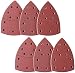 Produktbild LURICO Schleifdreiecke Prio, 60 Stück, 11 Löcher, 105 x 152 mm, Mixpack (10 x Körnung 40/60/80/120/180/240), für Multiple Schleifblätter Rechteckig.