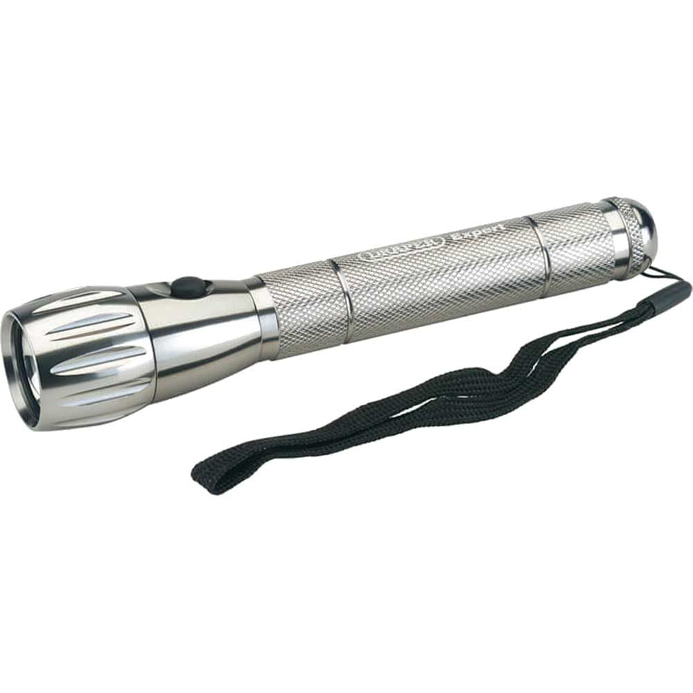 Draper White Expert 89933 4 Led Aluminium Torch With 2 Aa Batteries