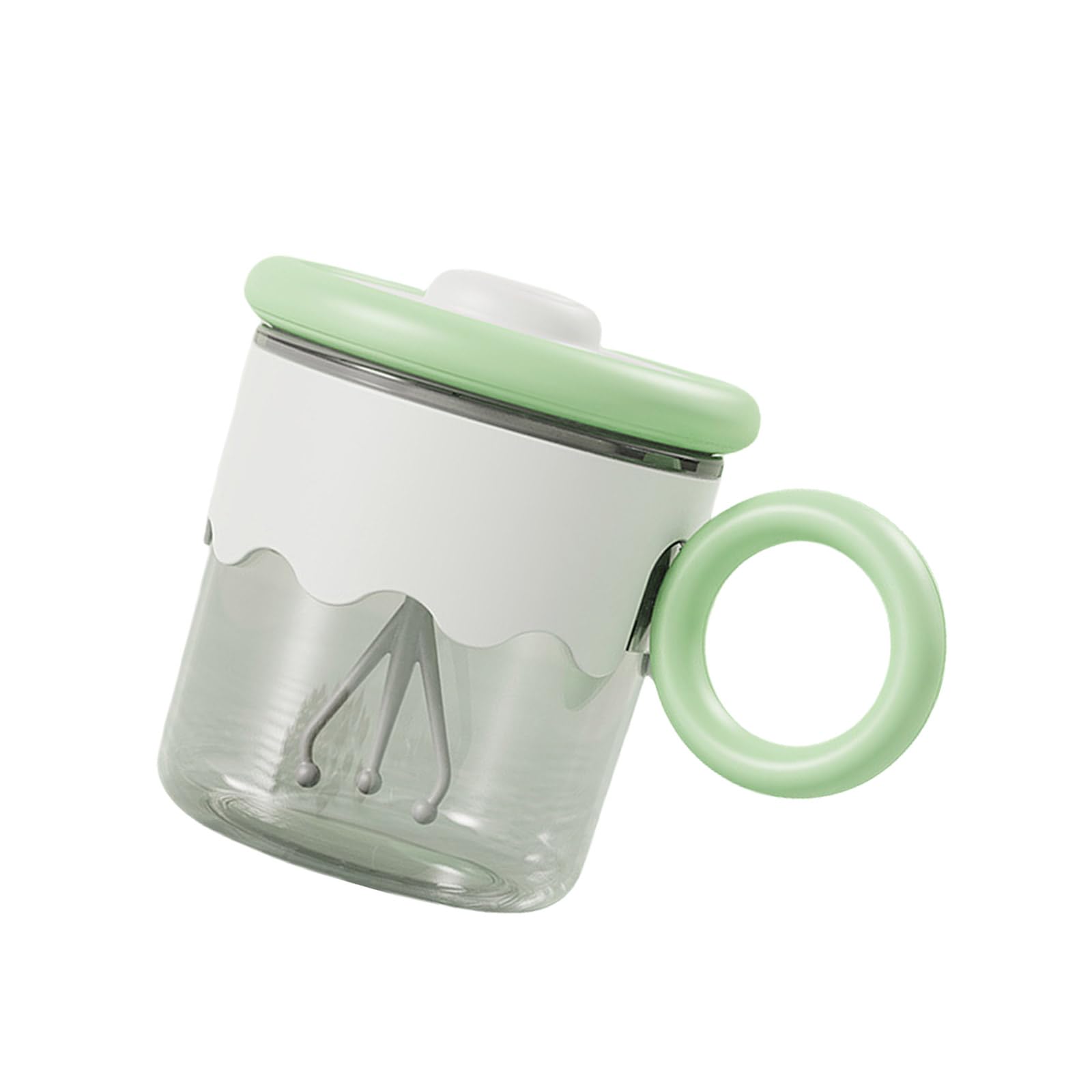 Jazuaiao Electric Stirring Mug 400ml USB Rechargeable Mixing Cup for Coffee with Handle Beverage Mixer for Kitchen Use Easy Operations Drinkware