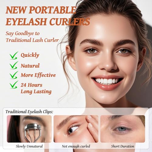 Beheizbare Wimpernzange Mapille Elektrische Wimpernzange mit 4 Heizmodi