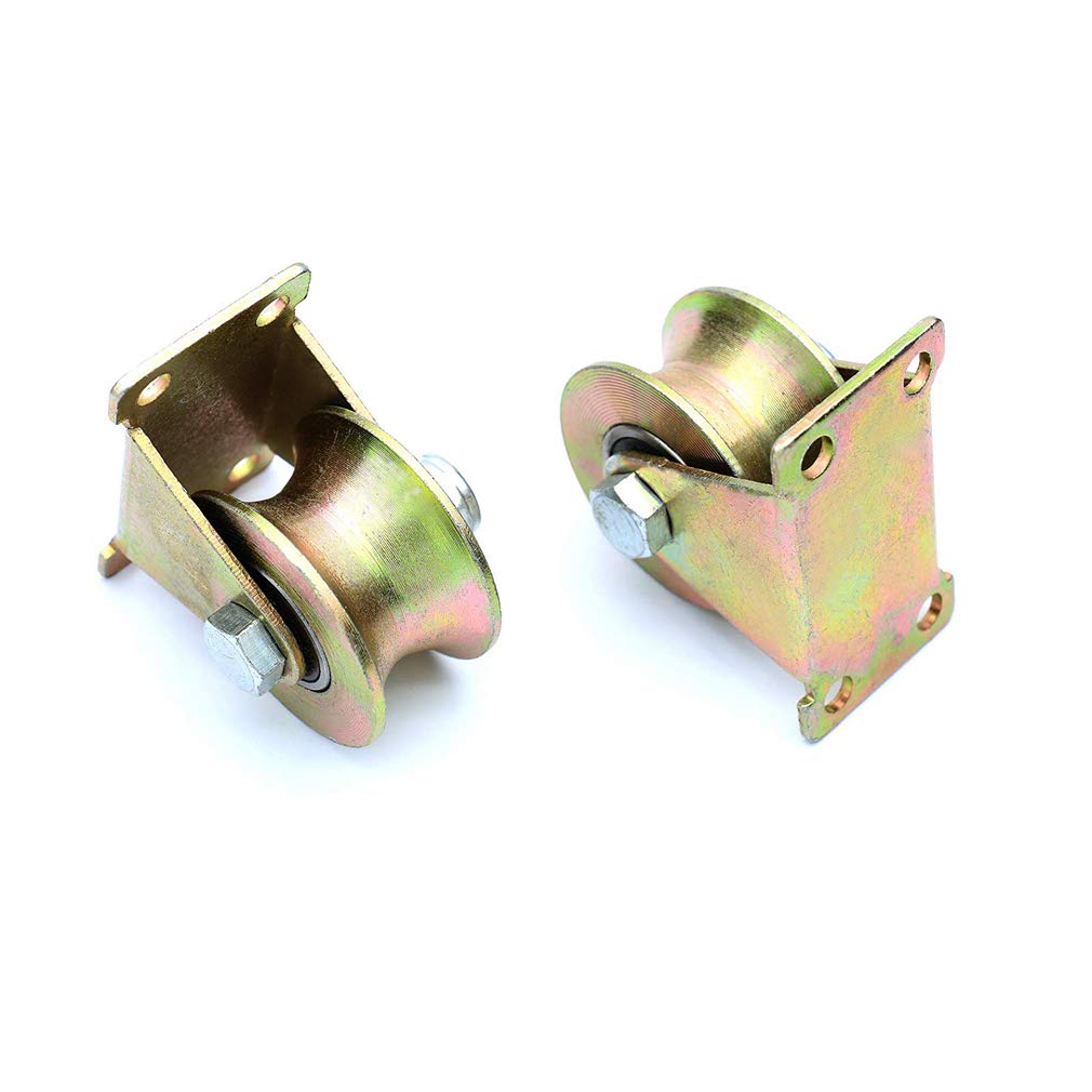 Pulley wheel, U-type groove wheel, Sliding Gate Roller,Colour Galvanizing,Heavy Duty Barn Door Casters,45# Steel Slide Gate Hardware,for Gate Frame,Industrial Machines Carts,Wire Rope Rail(60mm)