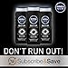 NIVEA Men DEEP Active Clean Body Wash - 8-hour Fresh Scent with Natural Charcoal - 16.9 fl. oz. Bottle (Pack of 3)