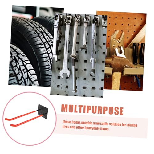 Crochets de garage robustes pour ranger vos outils et pneus suspendus