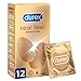 Durex FEEL REAL SENSITIVE 12 Stück, Transparent, One size
