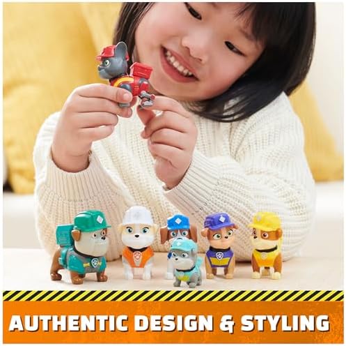 Rubble & Crew, Toy Figures Gift Pack, with 7 Collectible Action Figures, Kids Toys for Boys & Girls Ages 3+ - View 7