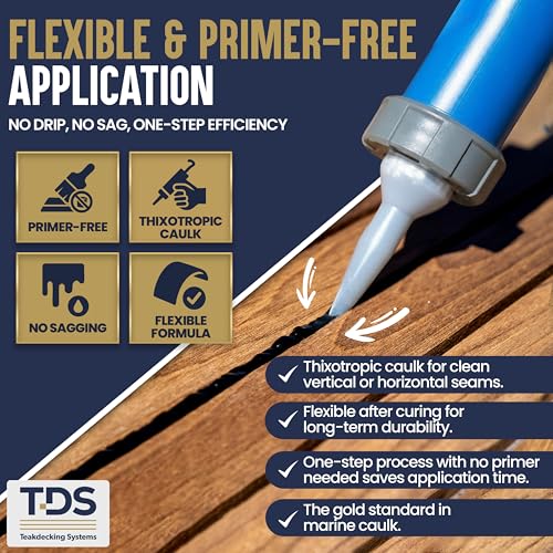 Teakdecking Systems 20oz Marine Caulk Sausage miniatura 3