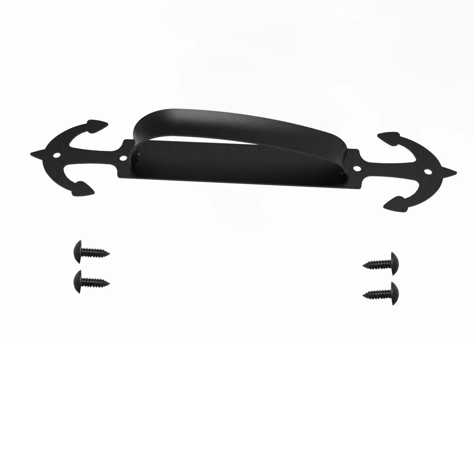 2pcs Flower/Heart/Anchor Shape Handle Sliding Barn Door Pull Handle Sliding Closet Gate Cabinet(Anchor Shape)
