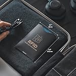 VULKIT RFID Blocking Sleeves 4 Passport Holders, Anti-Theft RFID Blocker Sets Travel Essentials Fits Bags & Purses - Image 3