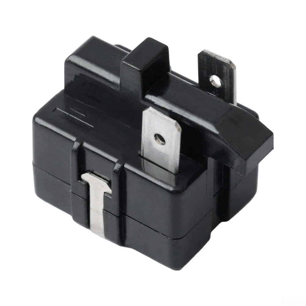 para relé Arrancador para ptc 3 Pines 4.7 Ohmios Compatible para samsung DA35-00099G - Protección Térmica para compresor Bebidas Vino para accesorios Reparación