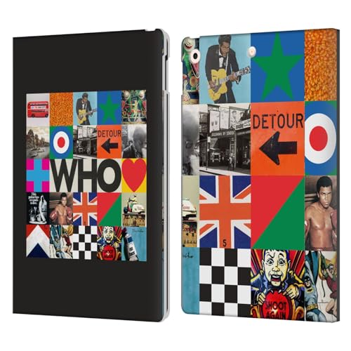 Housse iPad 10.2 contre les rayures avec porte-cartes intégré The Who