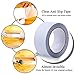 Hylaea Anti Slip Tape Clear, Non Skid Tape 2 Inch x 20 Feet Non Slip Grip Tape for Stairs, Shower Safety Tape for Tub, Bathroom, Tread Steps, Boats, Garage, Ladders, Indoor, Outdoor, Prevents Slipping