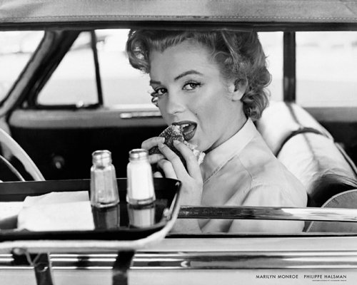 額装済/マリリン モンロー ドライブイン 1952年/アートポスター 額装済/マリリン モンロー ドライブイン 1952年/アートポスター