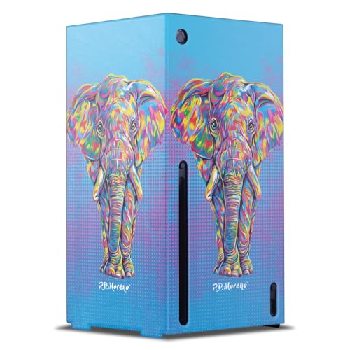 Sticker Xbox Series X Enveloppement Console Motif Éléphant P.D. Moreno