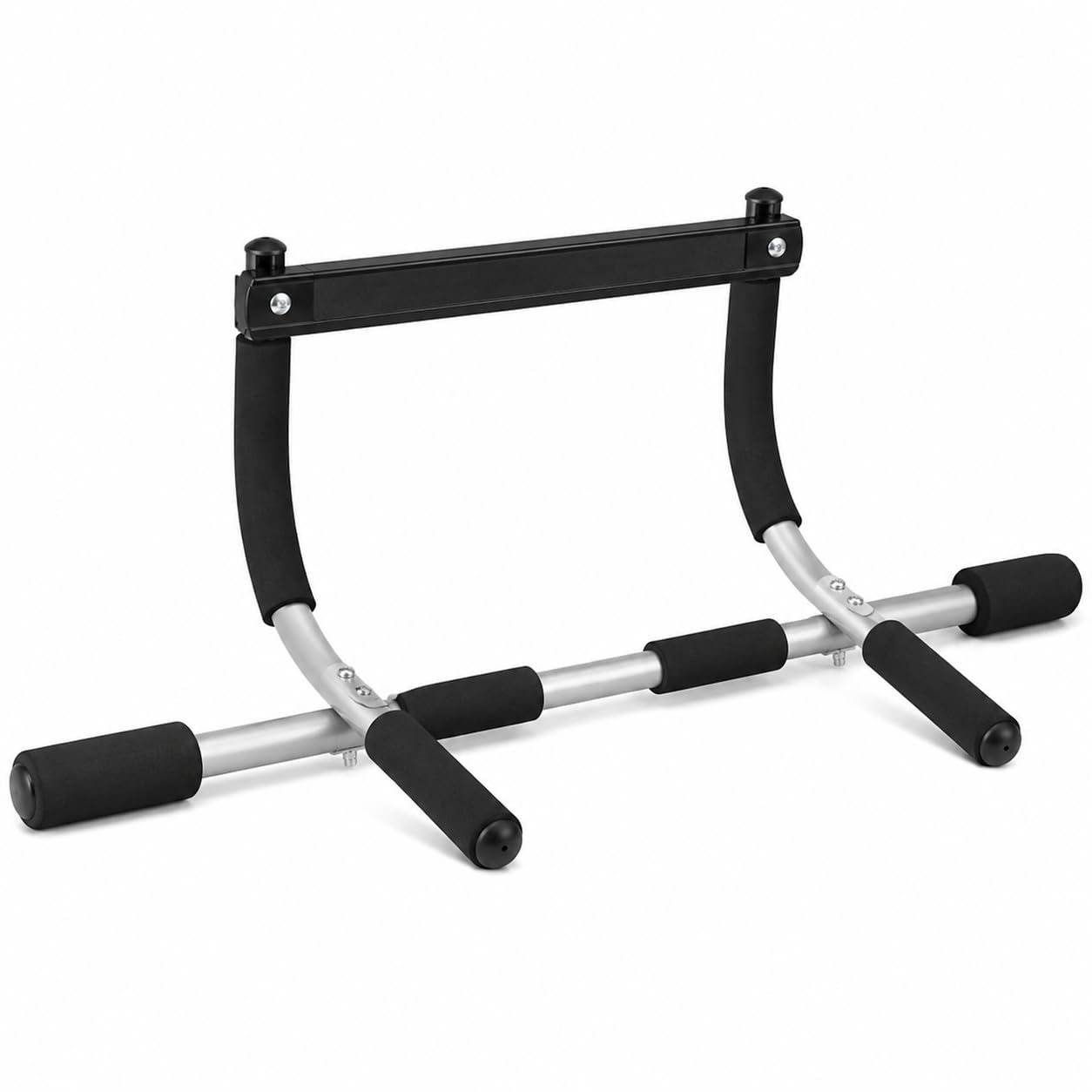 Barra per Trazioni da Porta, Sbarra Pull Up Multifunzione per Allenamento Casa, Attrezzo Fitness per Addominali, Schiena, Braccia e Allenamento Corpo