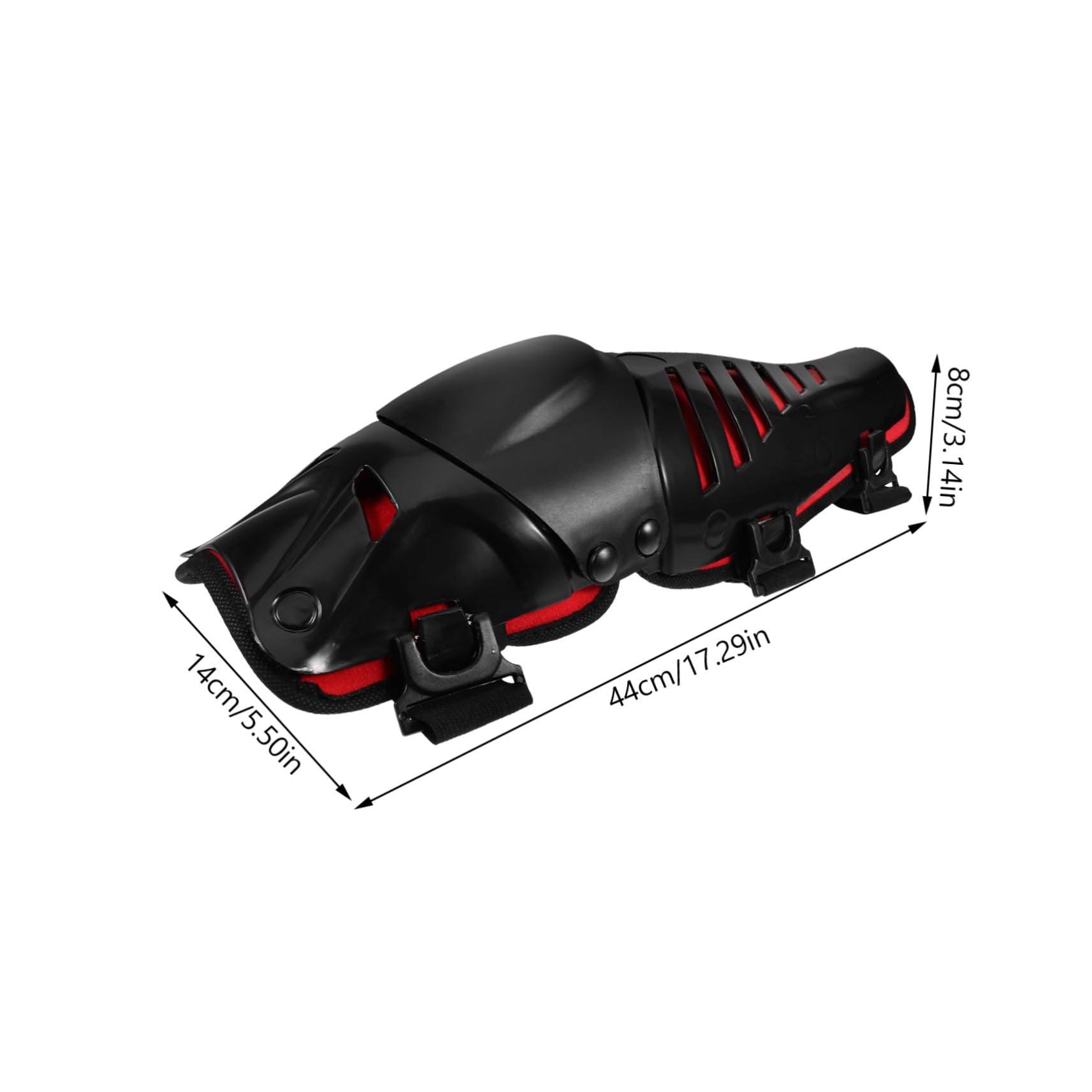 GRIRIW 1Pair Motorcycle Knee Pads Protective Gear Comfort Riding Guards for Cycling Outdoor Sports High Impact Resistant Shell Ergonomic Design for Stability and Agility