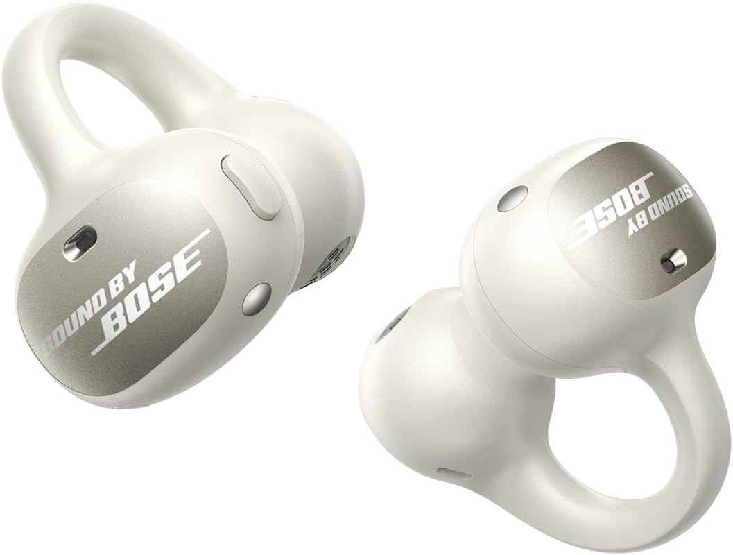 Baseus Inspire XC1 Open Ear Clip-On Earbuds, Sound by Bose, Dolby Audio, Adaptive Tunning Sound, Hybrid 2-Way Driver, Zero-Sense Air Cushion, 4-Mic Adaptive Clear Calls, IP66 Waterproof, 40H Playtime
