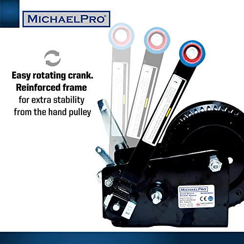Polipasto manual MichaelPro MP009061 1875 kg miniatura 6