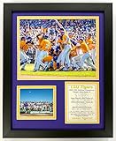 LSU Tigers Baseball | 2025 CWS National Champions | Framed Photo Collage | 2 Sizes and Styles | (12" x 15" - 2025, Framed)