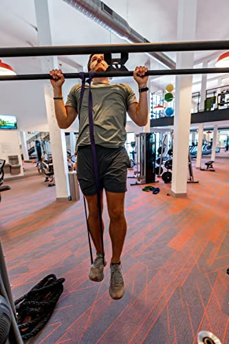 Living.Fit Stretching Resistance Band, 10 LB to 200 LB Weight Resistance - Extra Strength, Mobility, Stretching, Powerlifting Bands, Pull Up Assist, Therapy Band, Home Exercise, Pull Up Band - Image 3