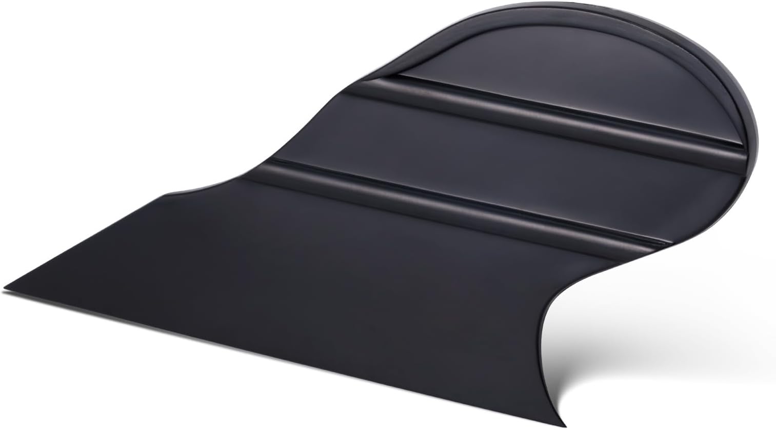 Black Flexible Small Squeegee for Vinyl, Window Tint Squeegee, Edge Trimming Squeegee, Corner Squeegee for Car Wrapping, Scraper for Car Film Wrap, Sign Making, DIY Crafting, Window Film