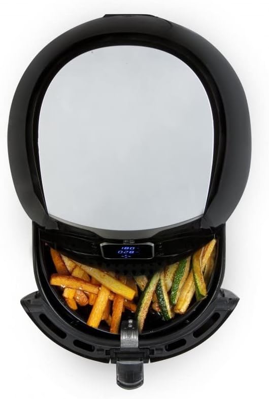 Domo DELI-FRYER XXL Hot air fryer 5,5 L Singolo Nero, Argento Indipendente Domo DELI-FRYER XXL Hot air fryer 5,5 L Singolo Nero, Argento Indipendente