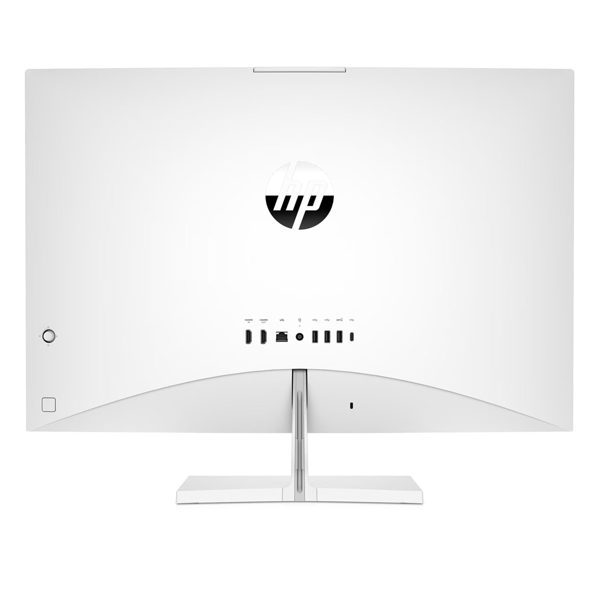 HP Pavilion All-in-One Desktop PC, AMD Ryzen 7 5700U, 64 GB DDR4 RAM, 2 TB PCIe SSD, 27" QHD IPS Display, AMD Radeon Graphics, Windows 11 Home, QWERTZ Tastatur + Maus, White