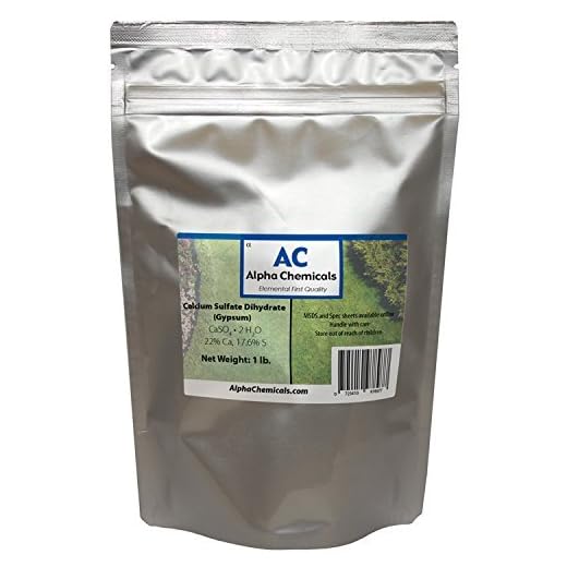 Calcium Sulfate Dihydrate - Gypsum - CaSO4*2H2O - 1 Pound