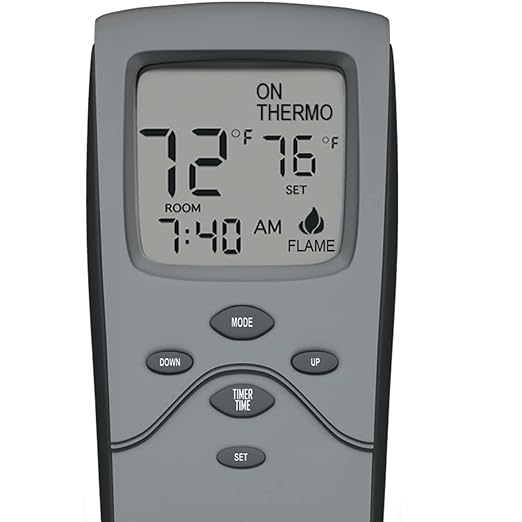 Control Remoto Skytech SKY-3301 para Chimenea con Timer y Termostato miniatura 2