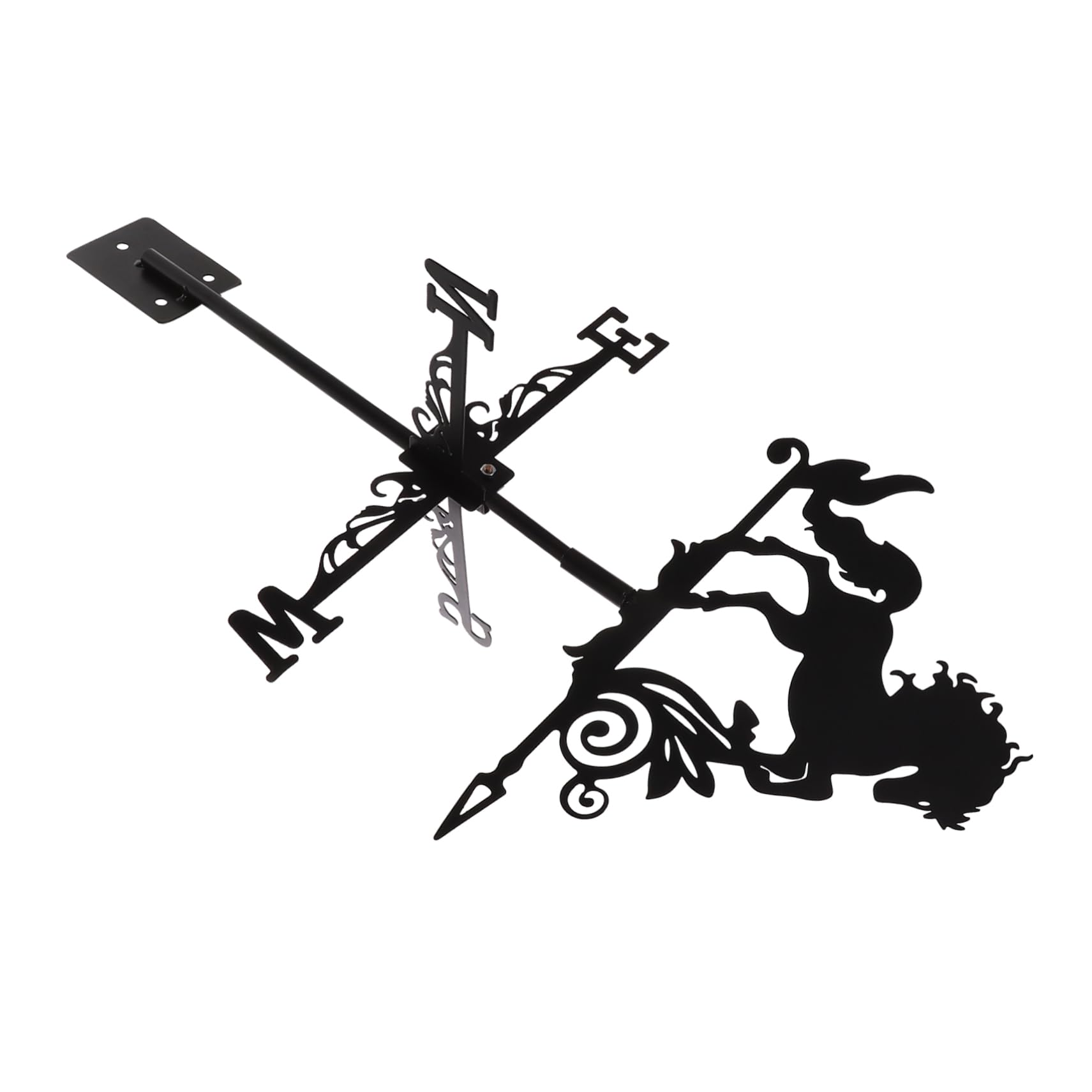 BESPORTBLE Banderuola Decorativa in Indicatore di Direzione del Vento Banderuola da Giardino Paletto per Prato Decorazione da Giardino