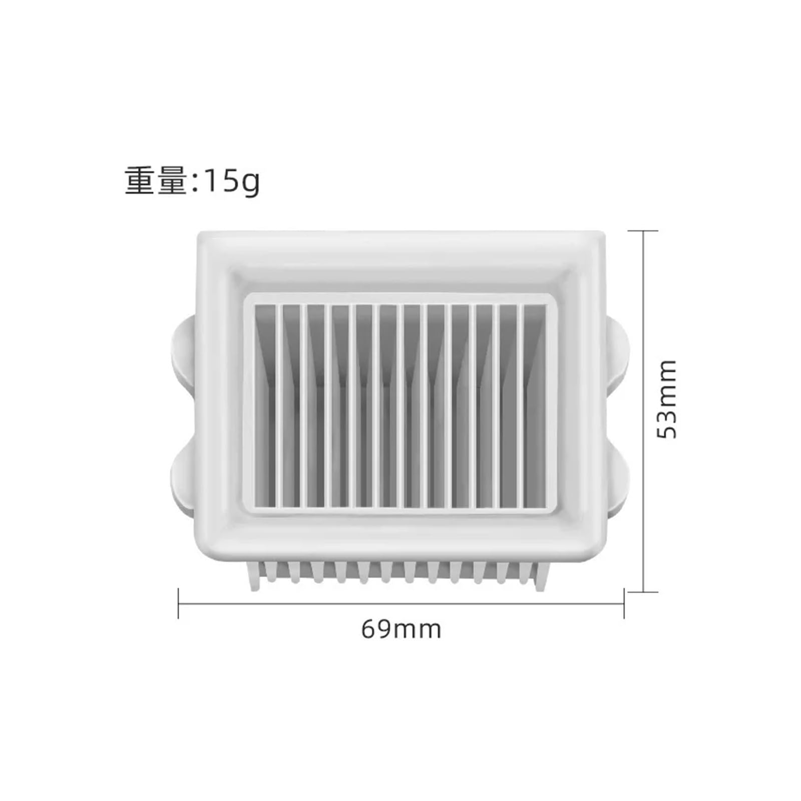 Bürstenrolle oder Filter Kompatibel mit Roborock Flexi und Flexi Pro | Bürstenlänge 252 mm; Filtergröße 69 x 53 mm; Lieferumfang je nach gewählter Variante(D)