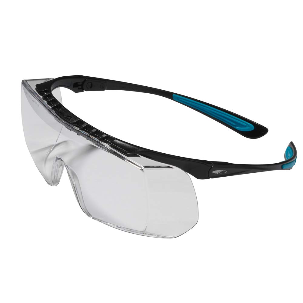 JSP Safety Eyewear 1COV23CKN Coverlite Overgoggles, Clear Lens, AS/AF Coating