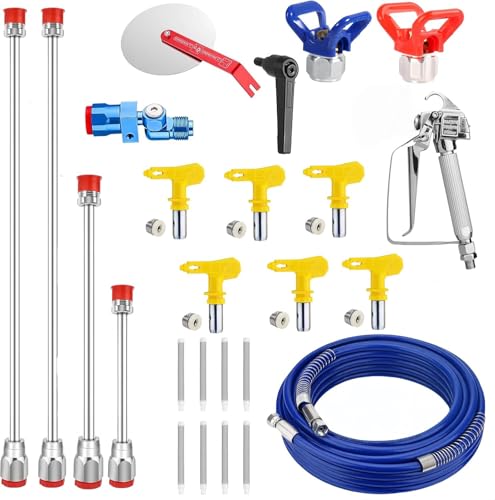 22 Pcs Airless Paint Sprayer Kit with Accessories