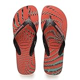 sandalias havaianas hombre peru Tipo de tacón: Plano Havaianas Aero Graphic, Chanclas para Hombre, Multicolor (Strawberry), 45/46 EU