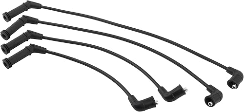 WEDOAUTO 4 cables de cable de bujía de encendido para Dodge Atos 2001-2009 1.1L L4, para Hyundai Accent 1995-2000, para Hyundai Scoupe 1993-1995