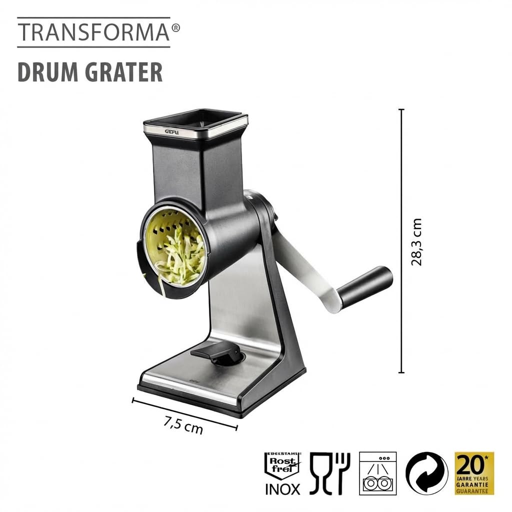 Gefu Grattugia a Tamburo Transforma 19080