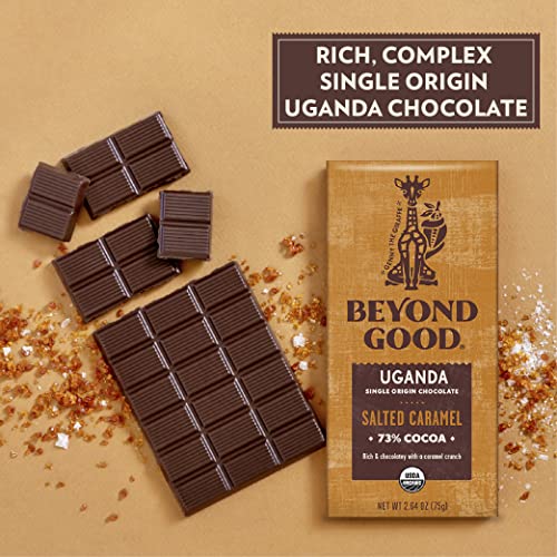 Beyond Good Organic Salted Caramel Chocolate Bar, 2.64 Oz #TOP1