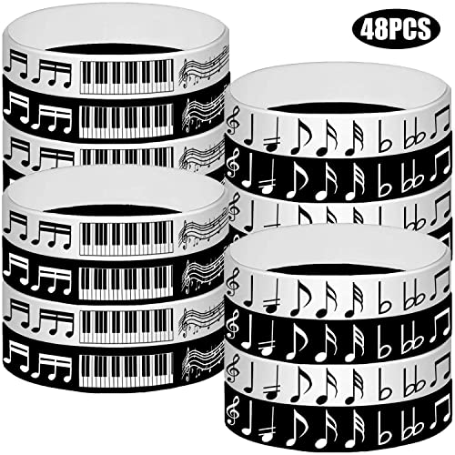 Bracelets en silicone note de piano CupaPlay cadeau invités